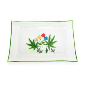 NWT The Last Line Mary Jane Serving Tray - Pearl